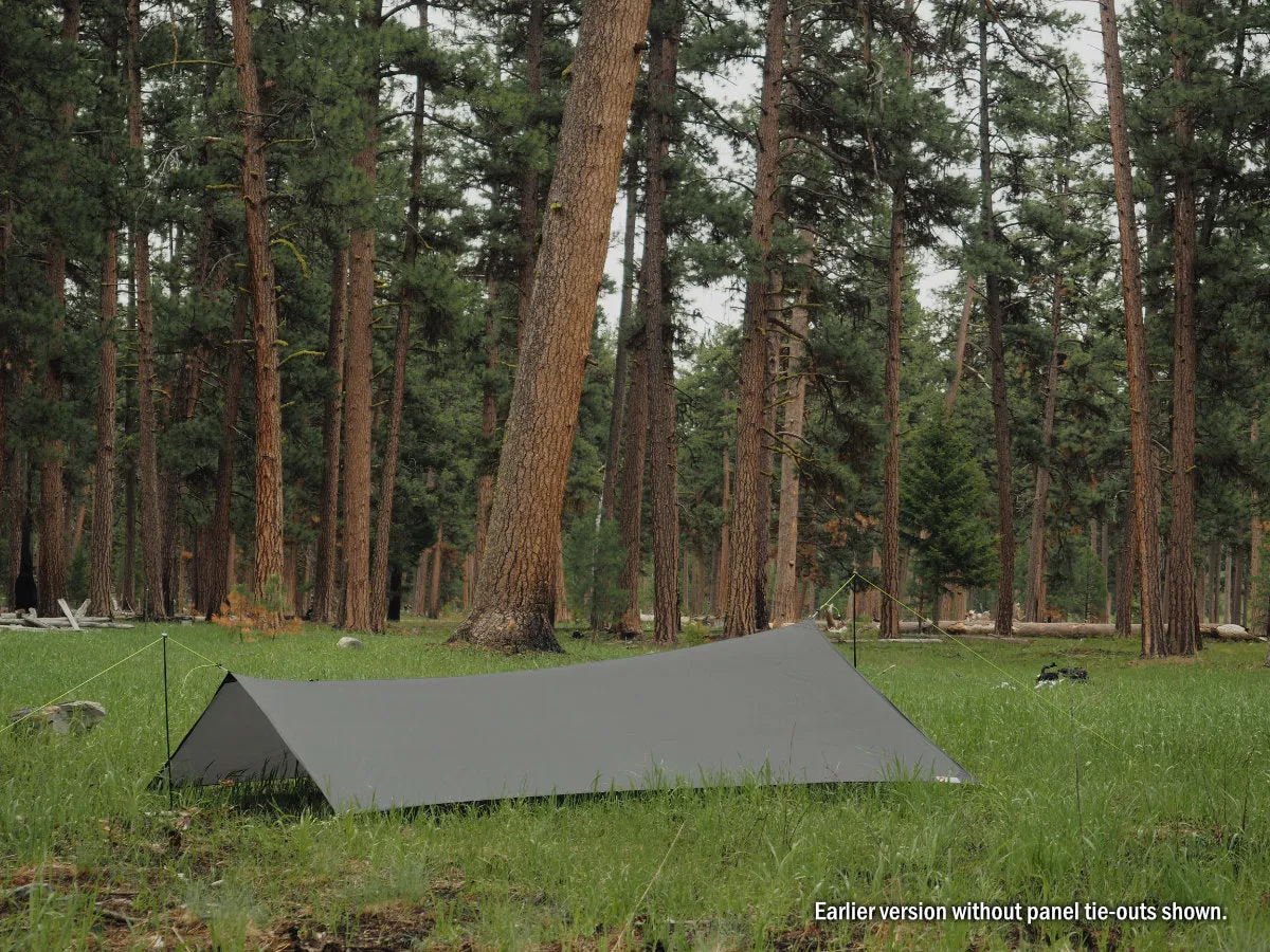 9'/7' Tapered Tarp - Recycled Silpoly