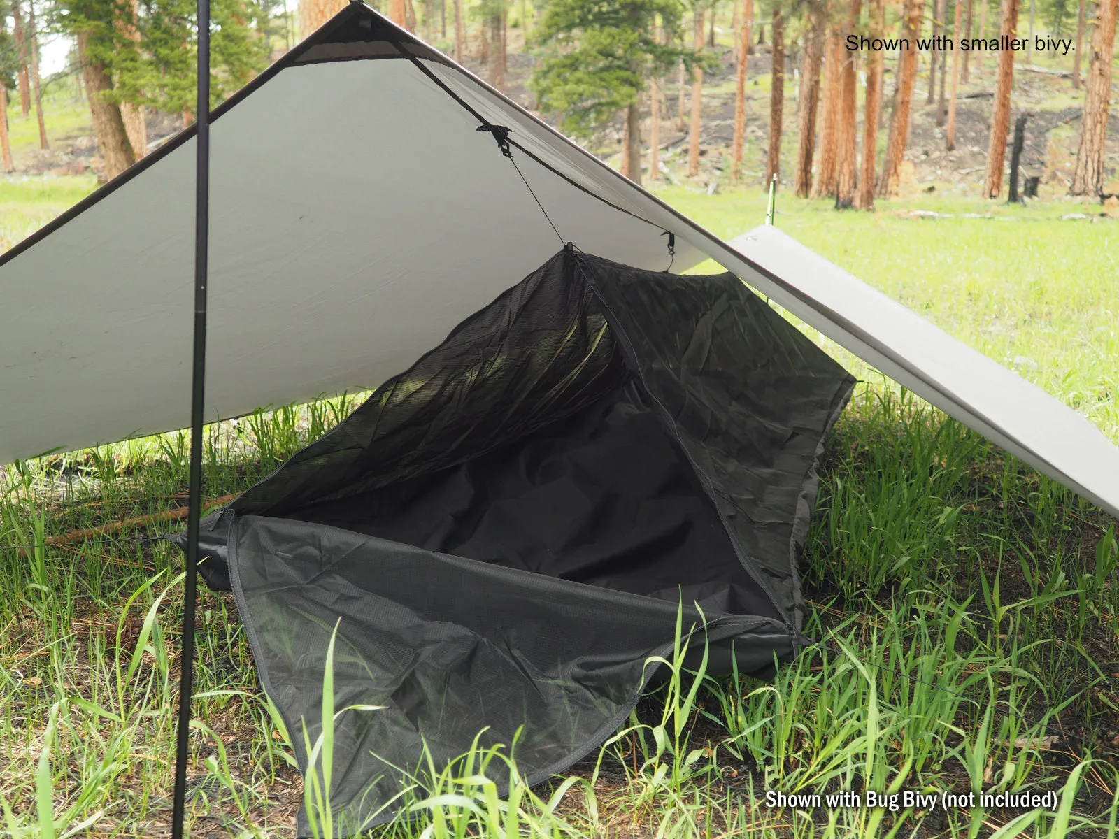 9'/7' Tapered Tarp - Recycled Silpoly