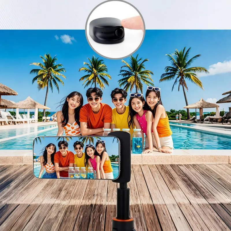 Bluetooth Selfie Fill Light For Magsafe Mobile Phones Black