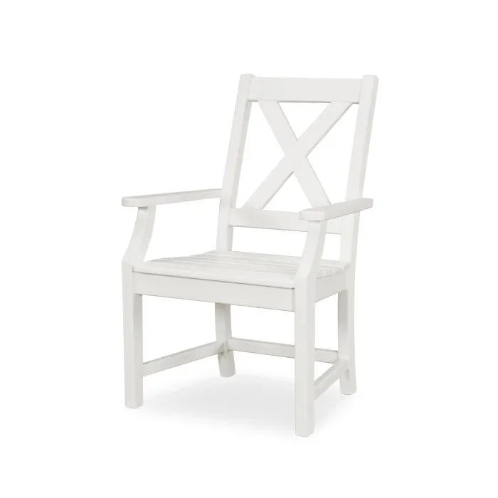 Braxton Dining Arm Chair in Vintage Finish