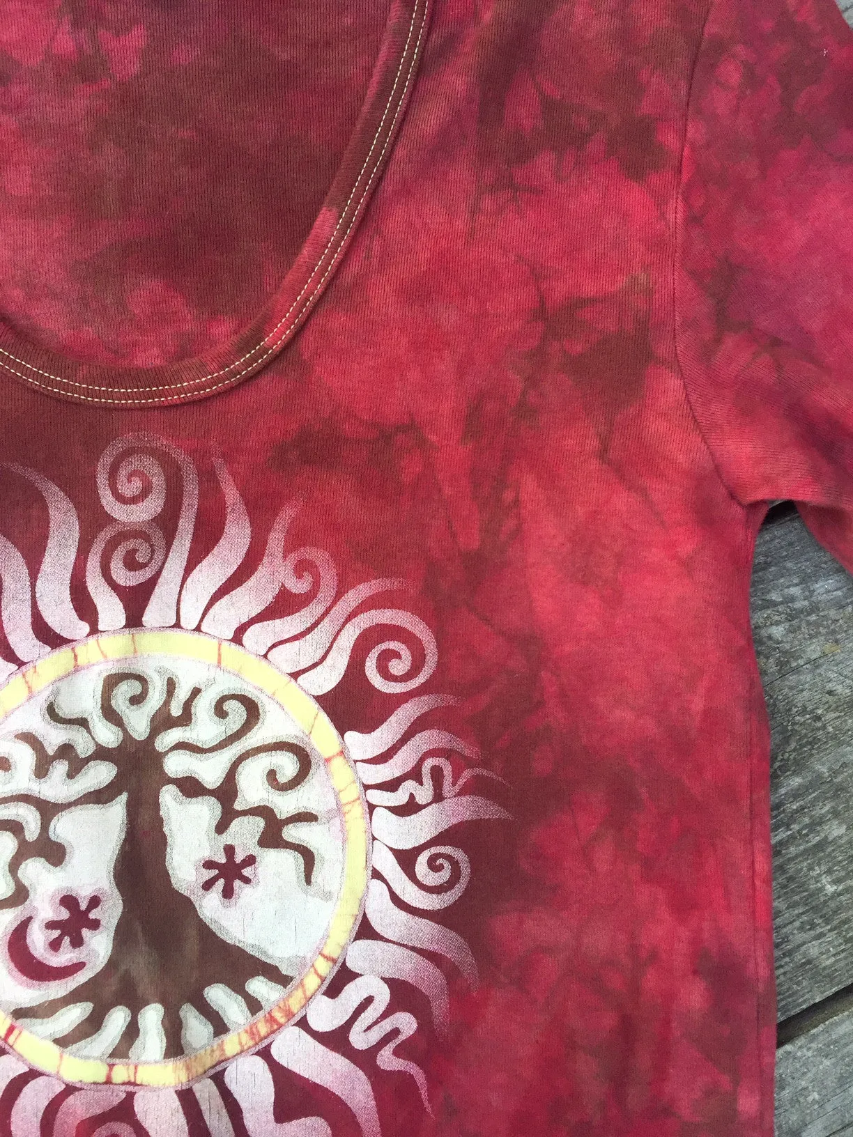 Campfire Red Tree Tee
