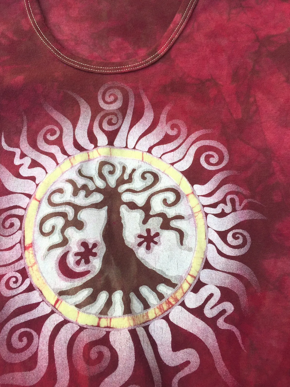 Campfire Red Tree Tee