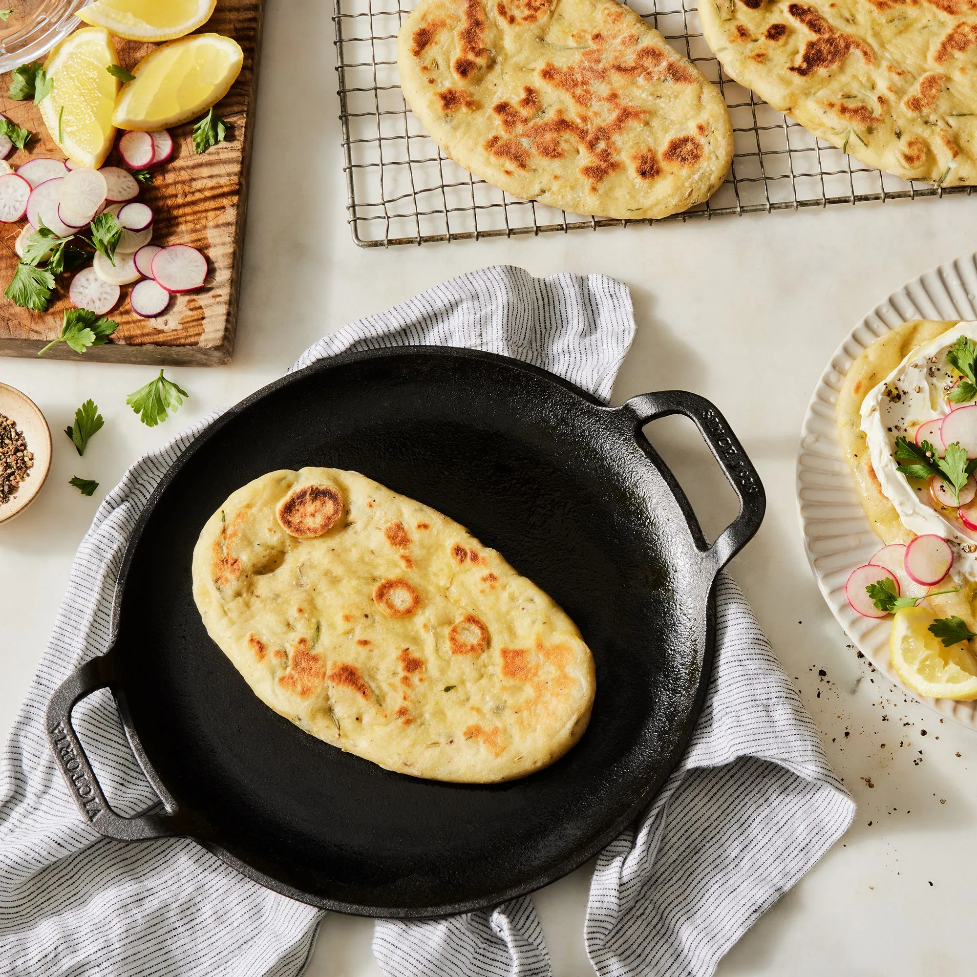 Cast Iron Griddle with Side Handles