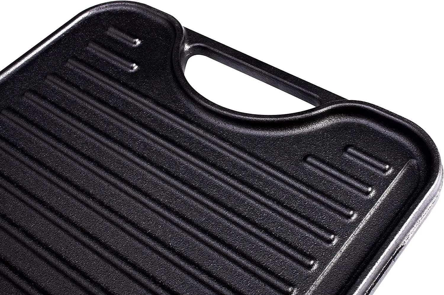 Cast Iron Large Reversible Rectangular Griddle