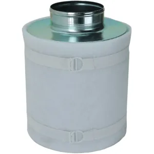 Charco Filters Plus 4" X 8" Activated Carbon Air Filter