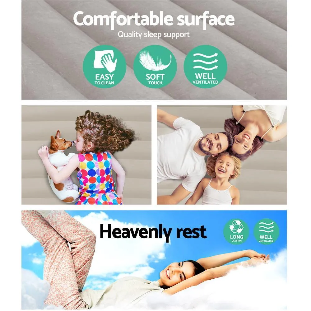 Deluxe Inflatable Air Bed Mattress - Single Size