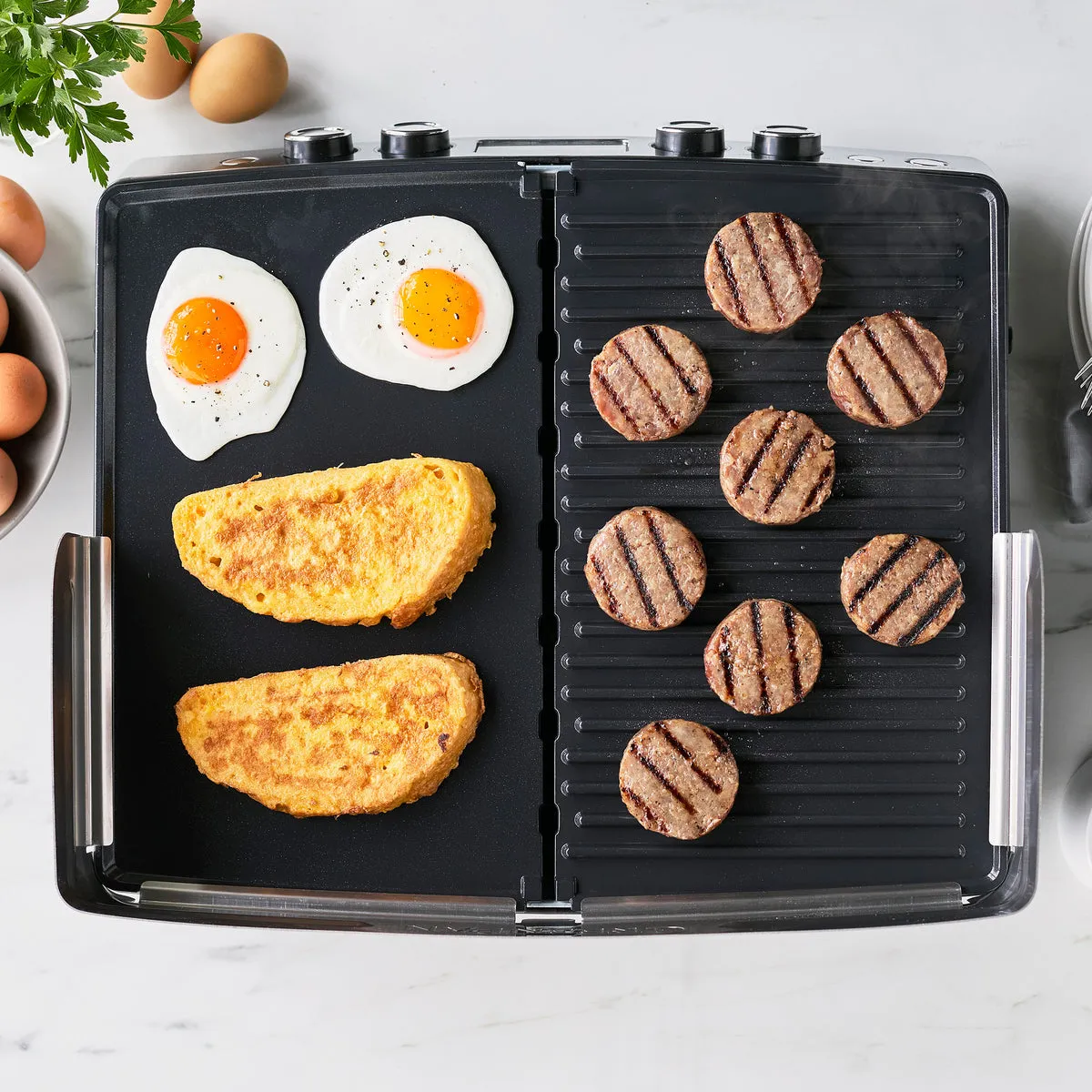 Elite XL Smoke-Less Grill & Griddle | Black