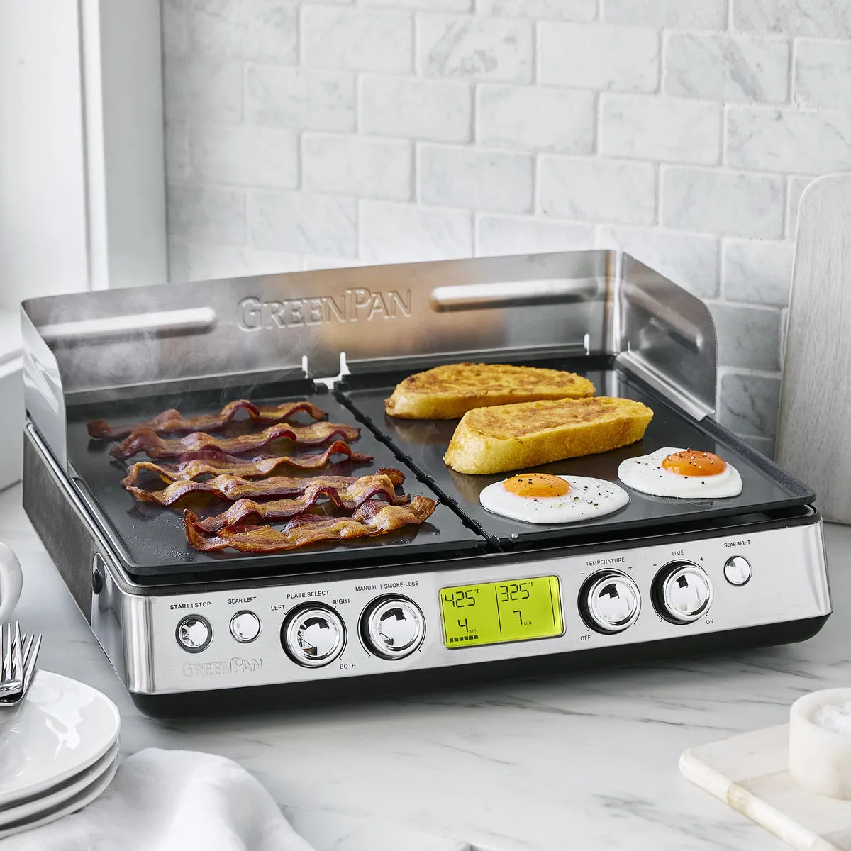 Elite XL Smoke-Less Grill & Griddle | Black
