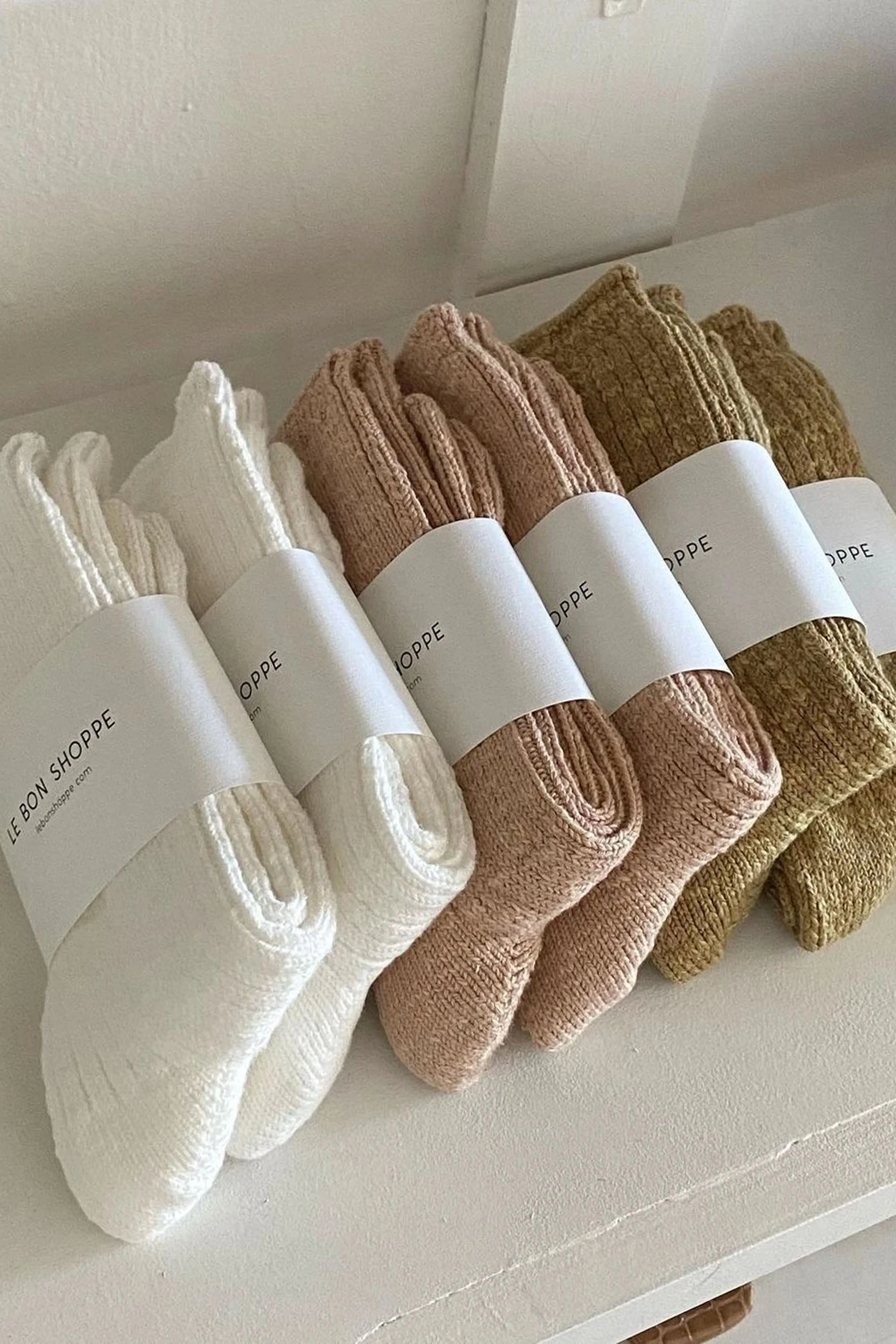 Le Bon Shoppe Cottage Peachy Keen Socks