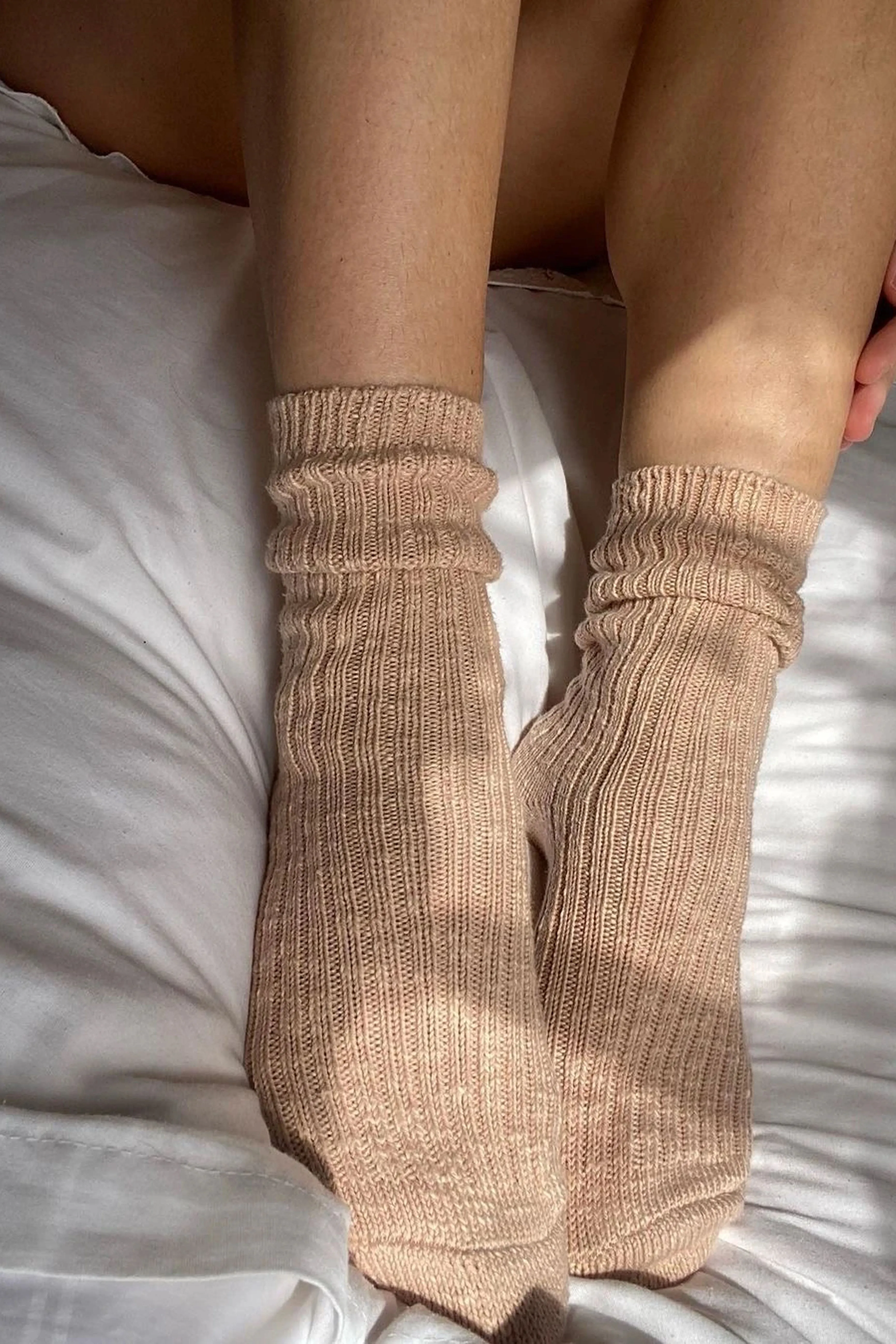 Le Bon Shoppe Cottage Peachy Keen Socks