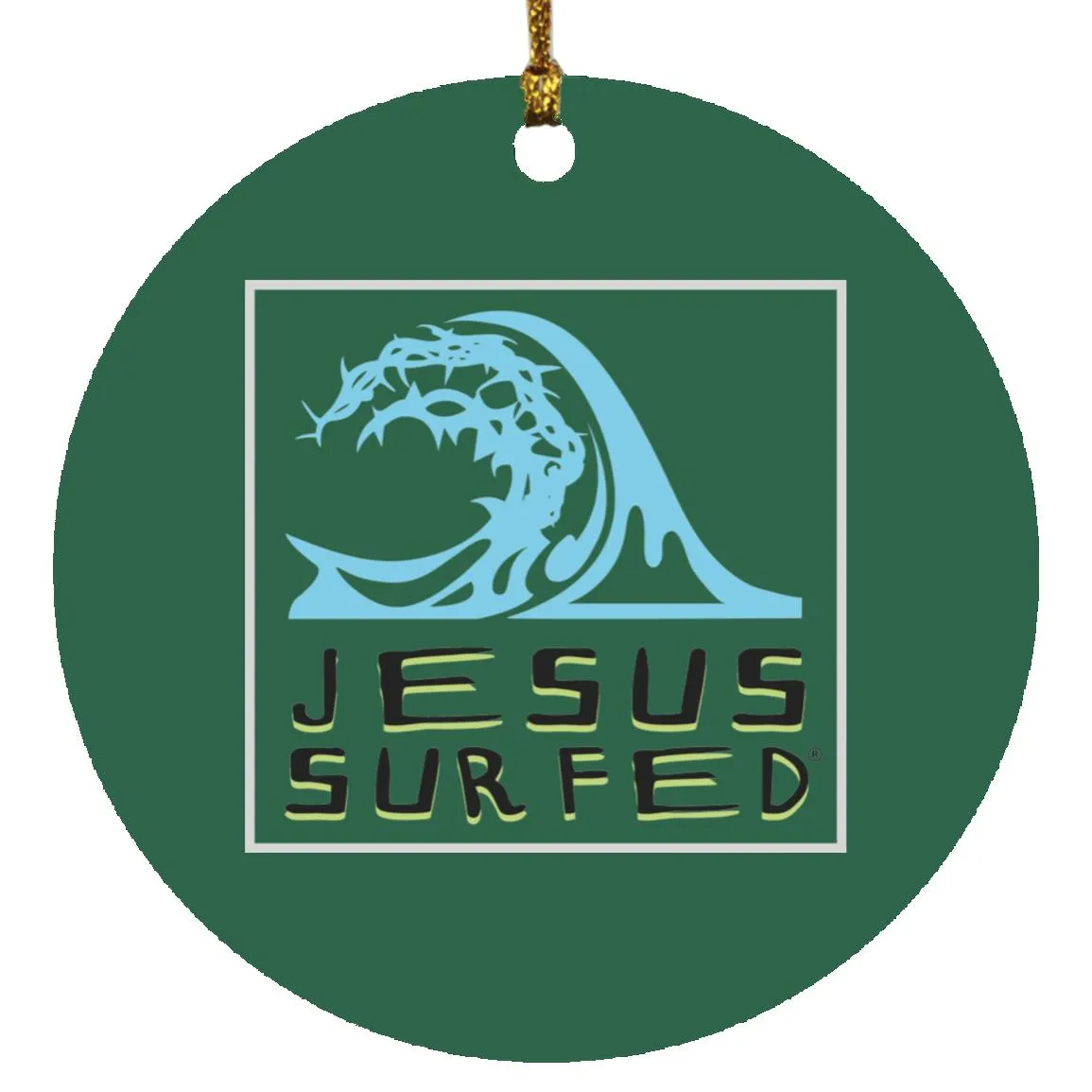 Living Water - Circle Ornament