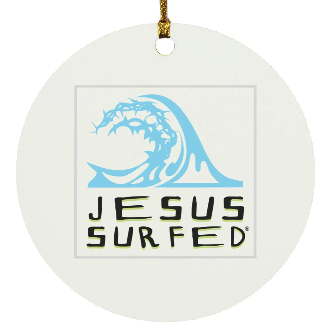 Living Water - Circle Ornament