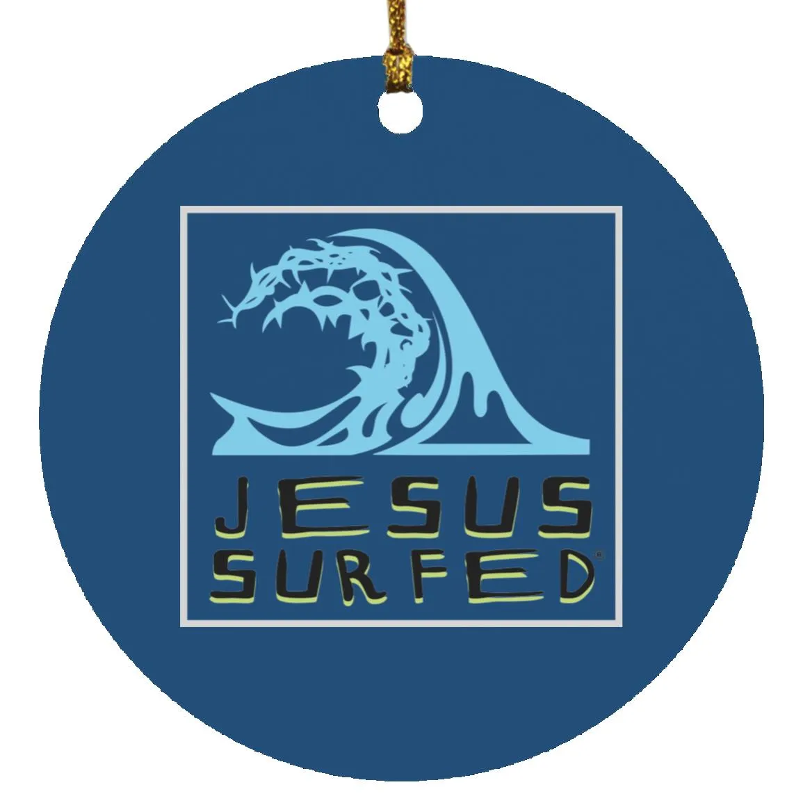 Living Water - Circle Ornament