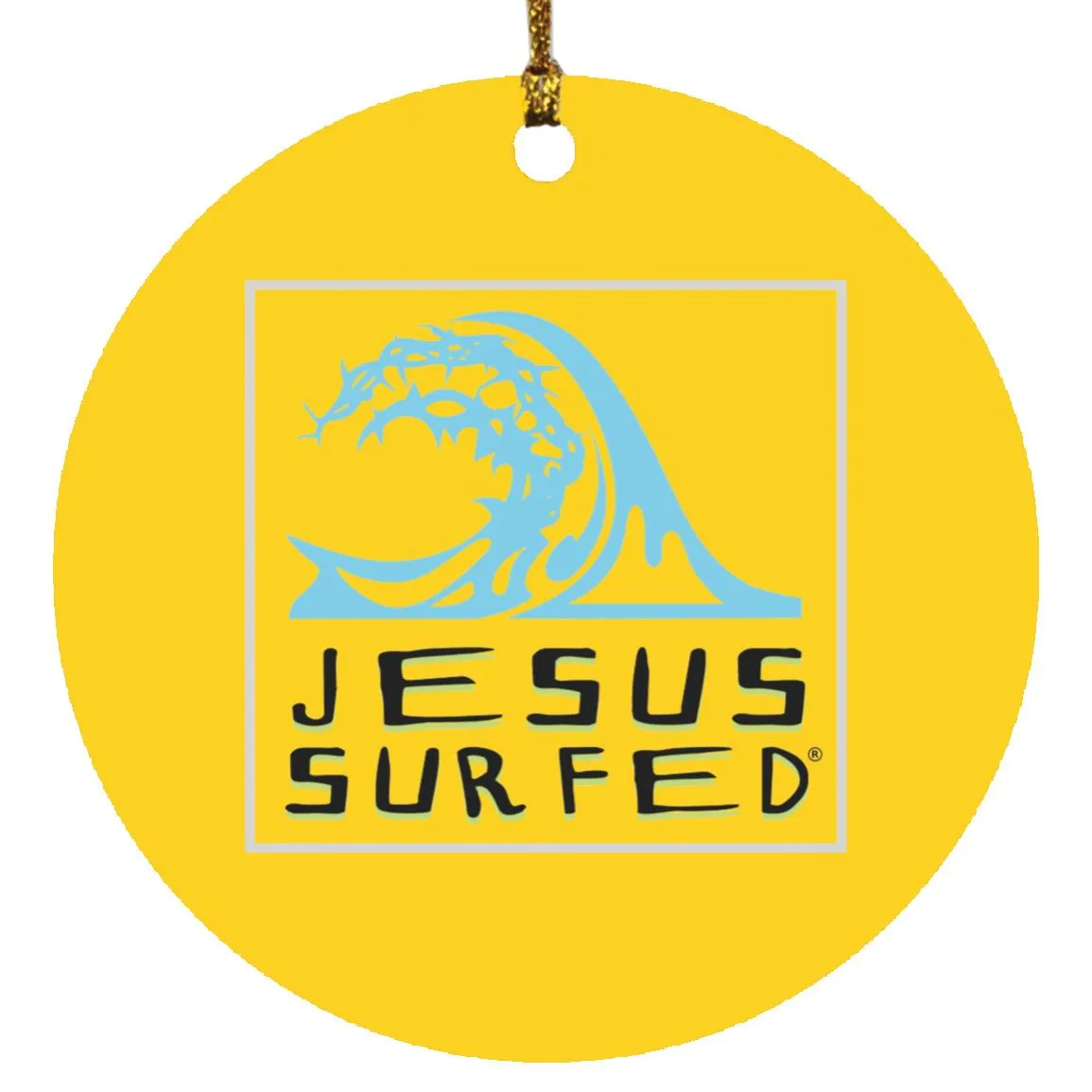 Living Water - Circle Ornament