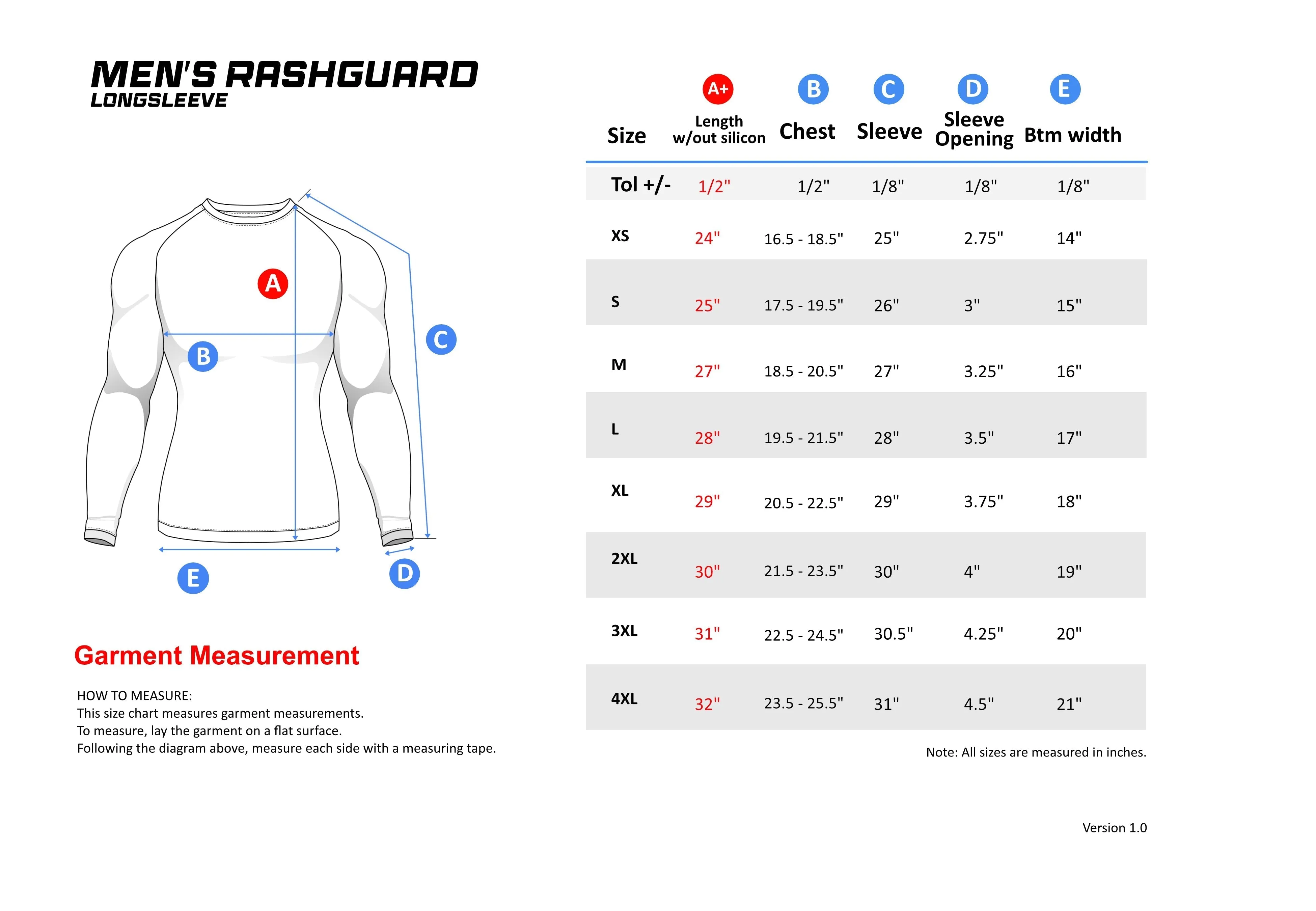 LS Water Type Rashguard