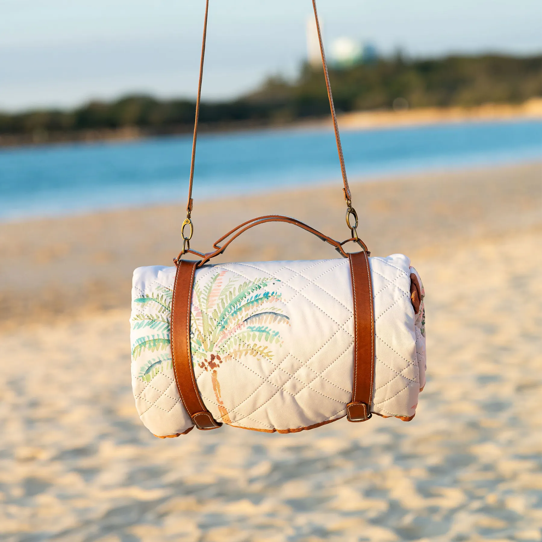 Noosa Palms Picnic Rug