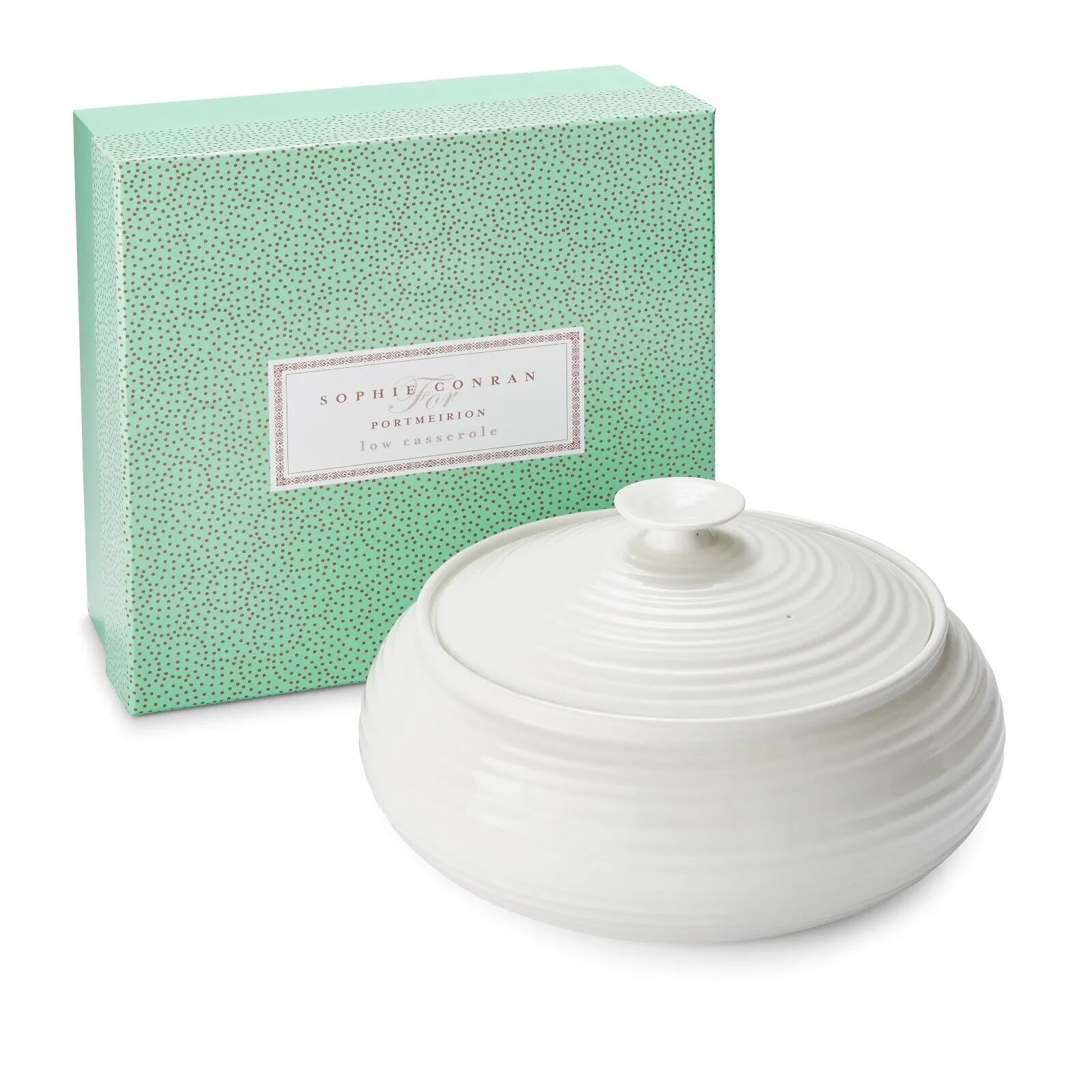 Portmeirion Sophie Conran Low Covered Casserole Dish