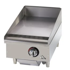 STAR 615MF 15" Manual Control Gas Countertop Griddle - 28,300 BTU