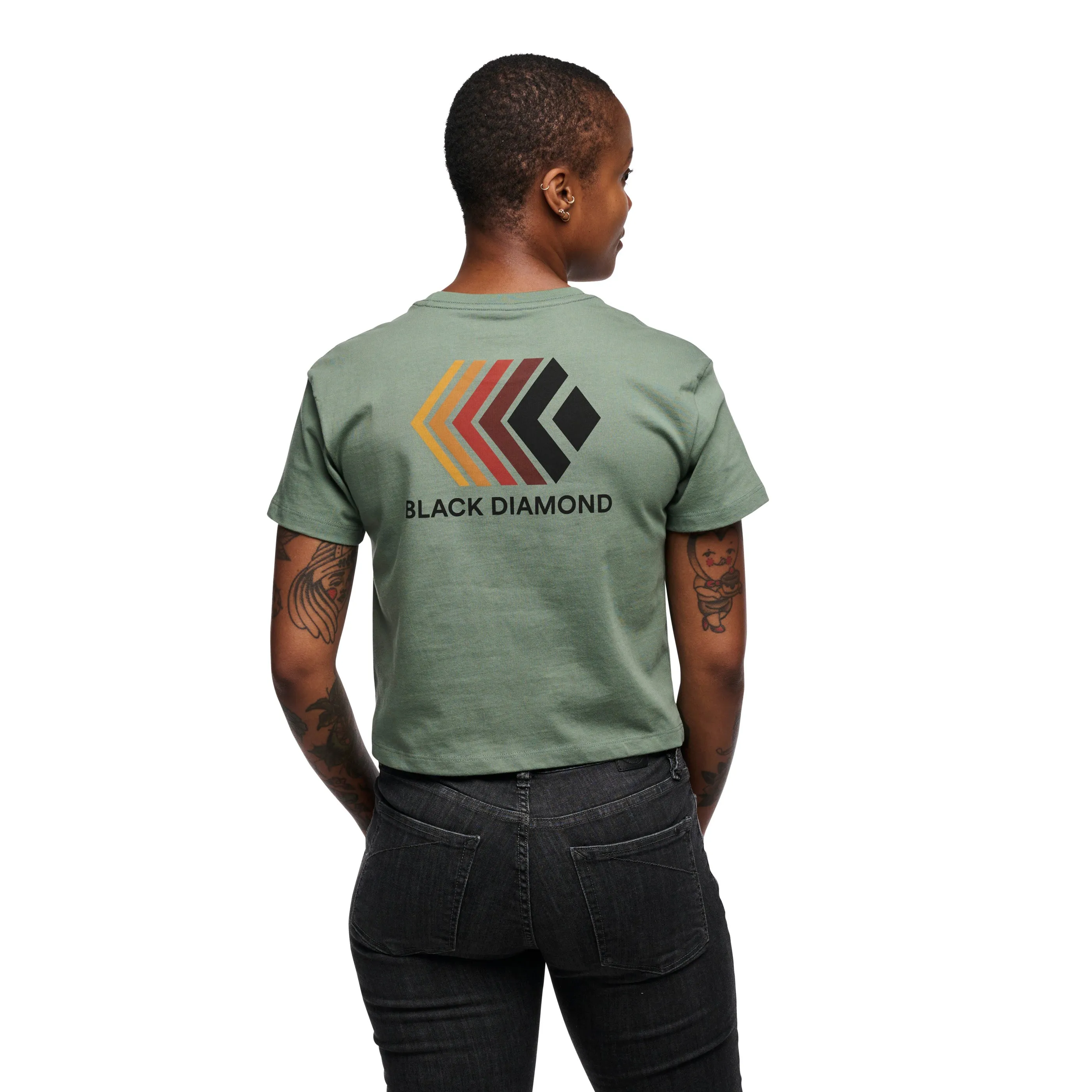 Women's Faded Crop Tee