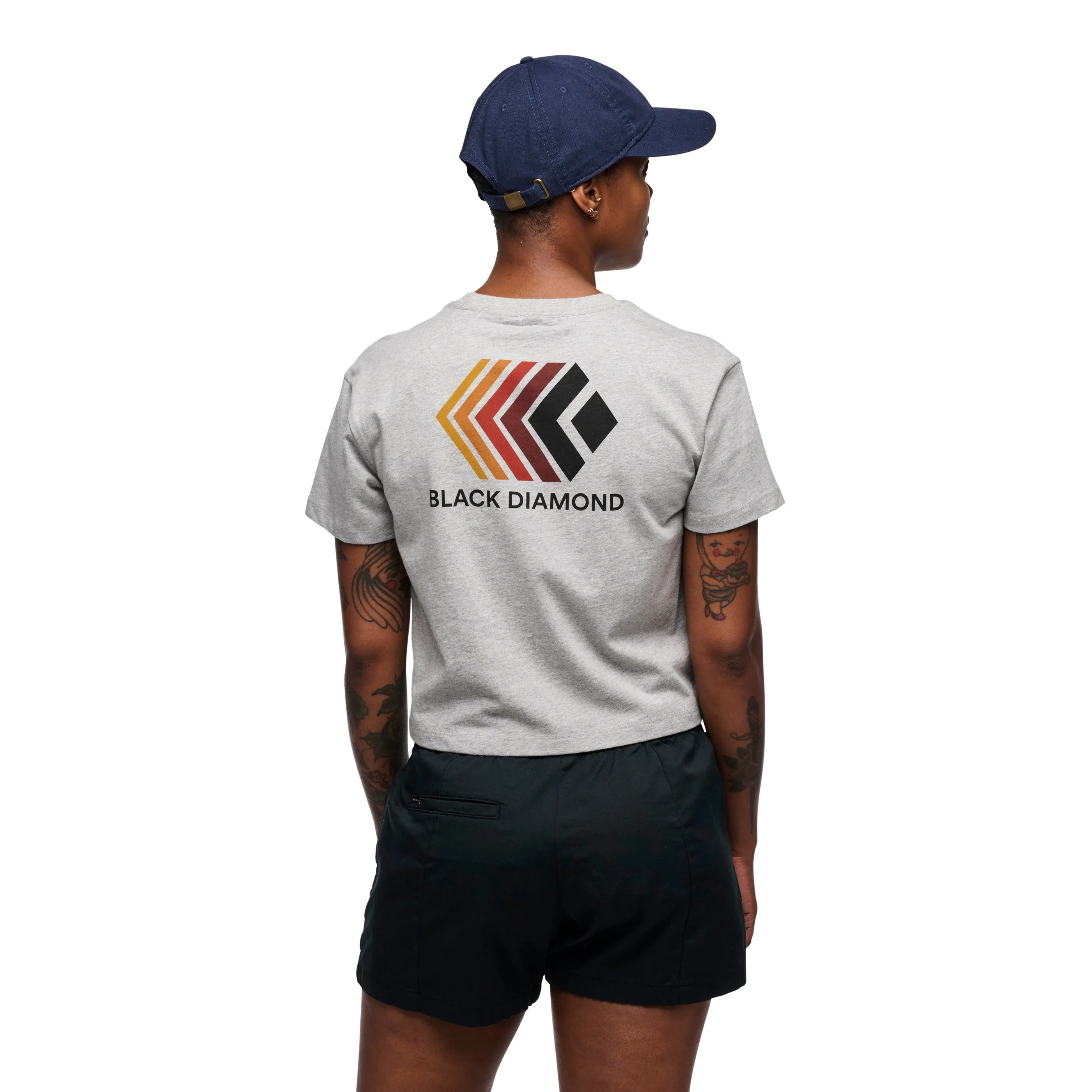 Women's Faded Crop Tee