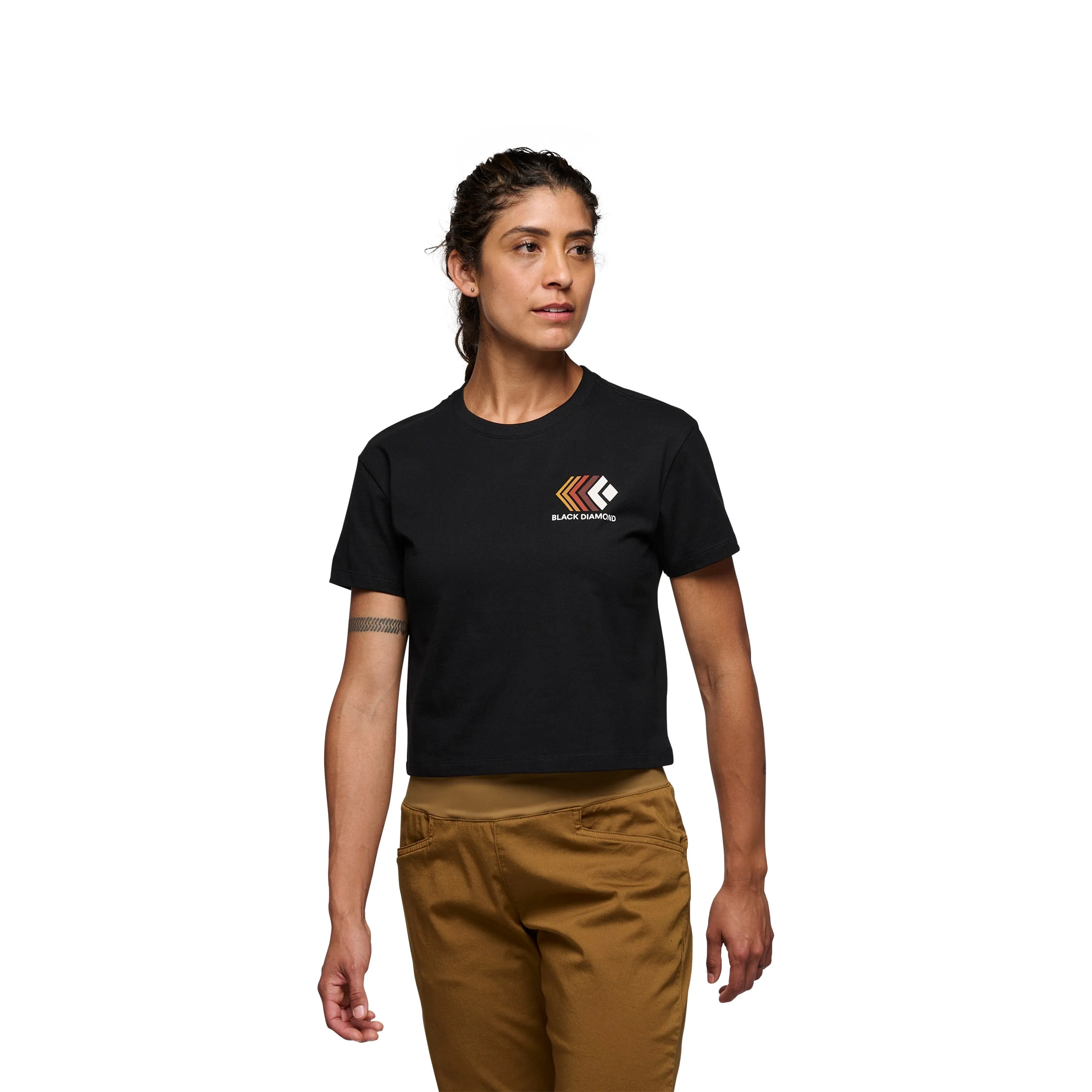 Women's Faded Crop Tee