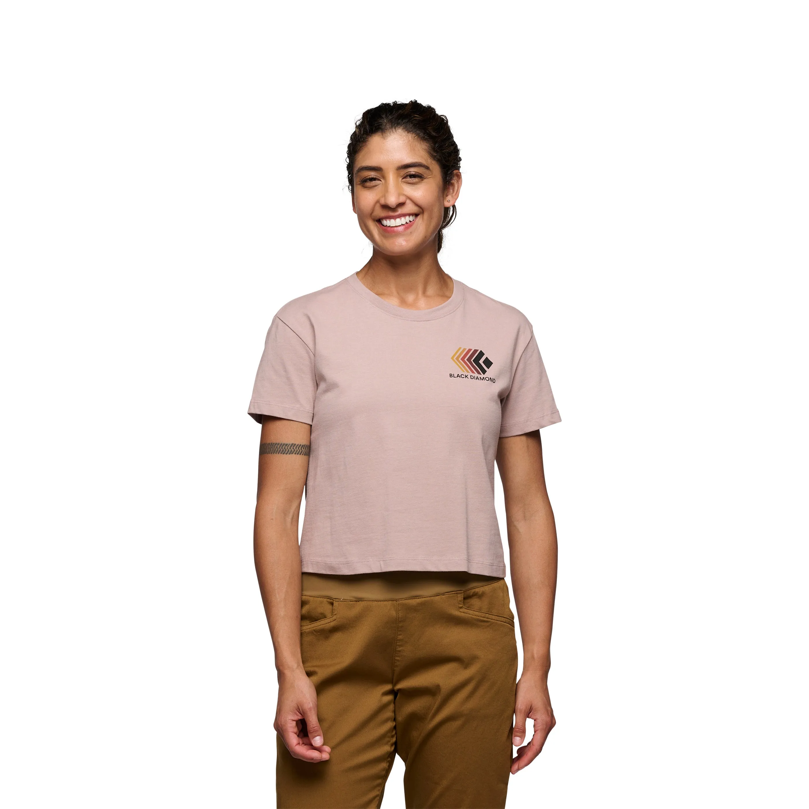 Women's Faded Crop Tee