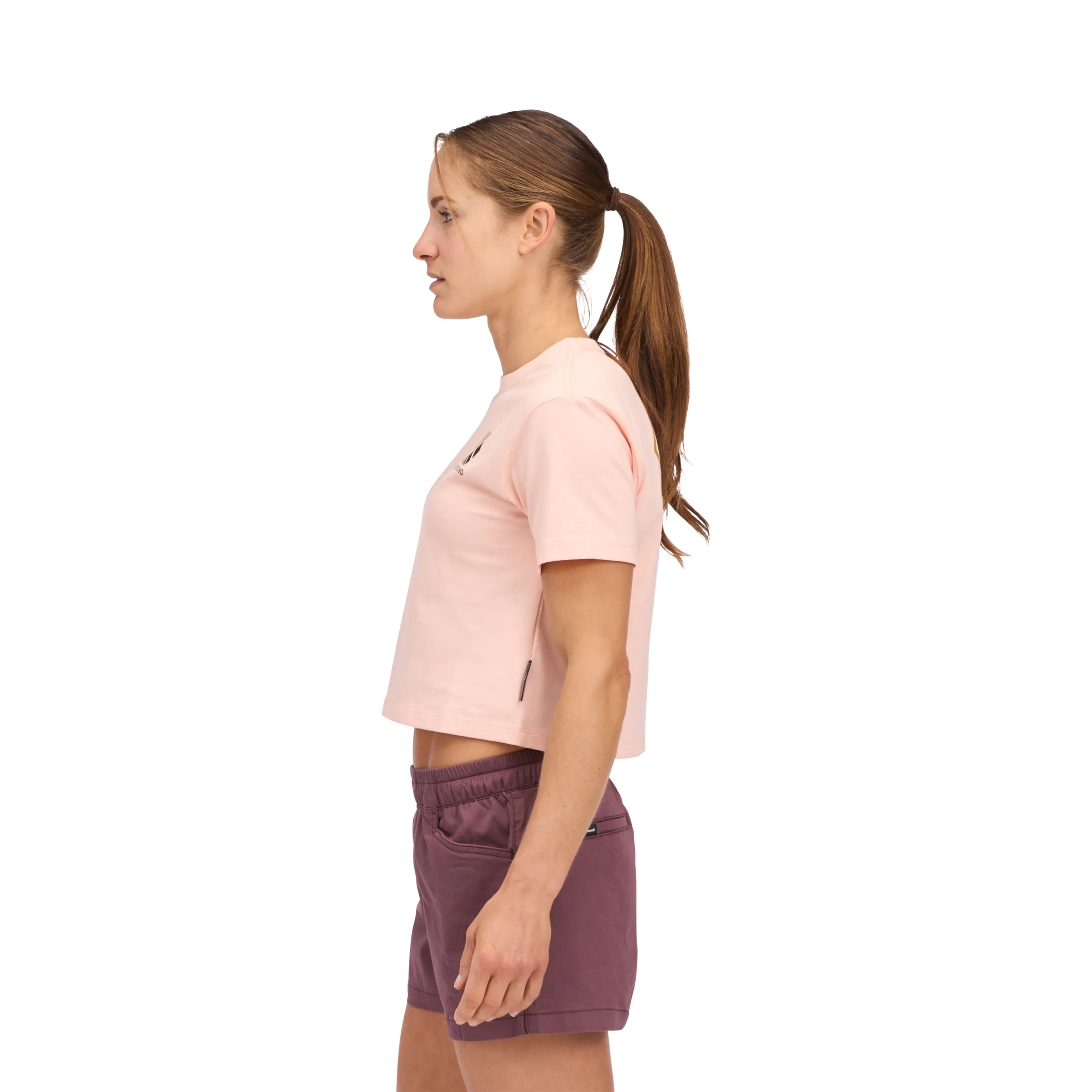 Women's Faded Crop Tee