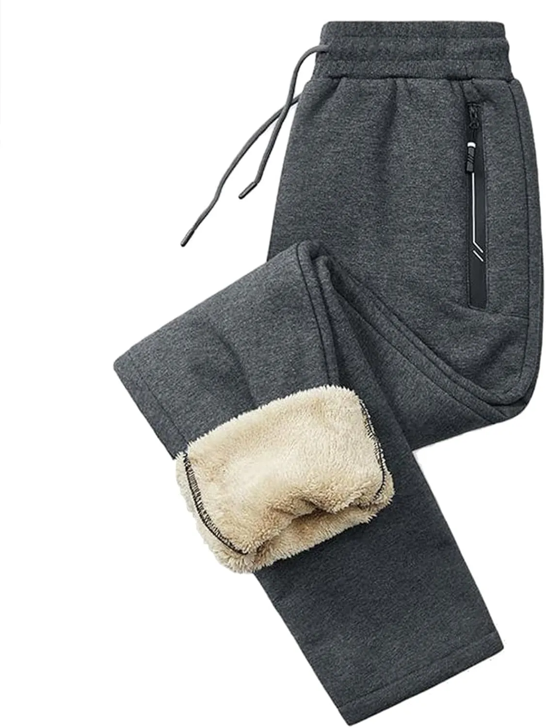 Womens Thermal Underwear Sets Lose Feleece Pull On High Waisted Thermal Winter Warm Yoga Pants