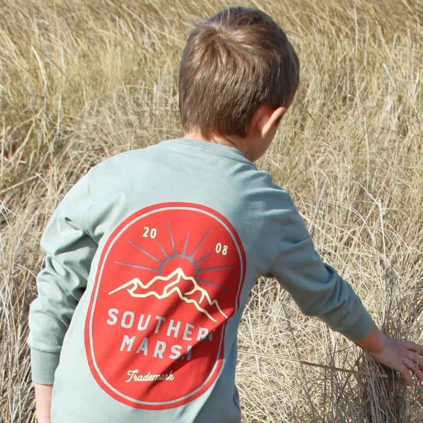 Youth Branding Collection Tee - Mountain Rise - Long Sleeve