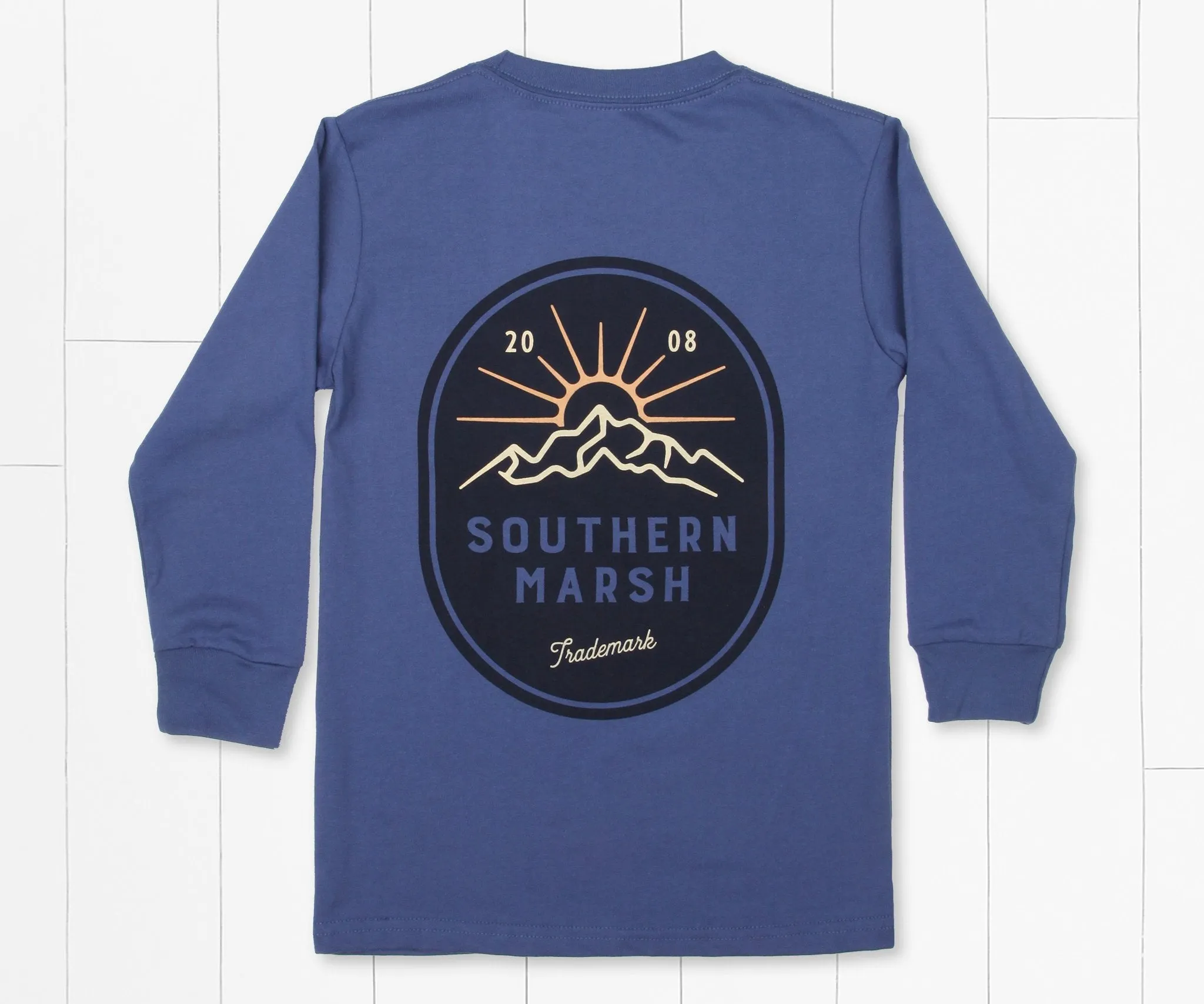Youth Branding Collection Tee - Mountain Rise - Long Sleeve