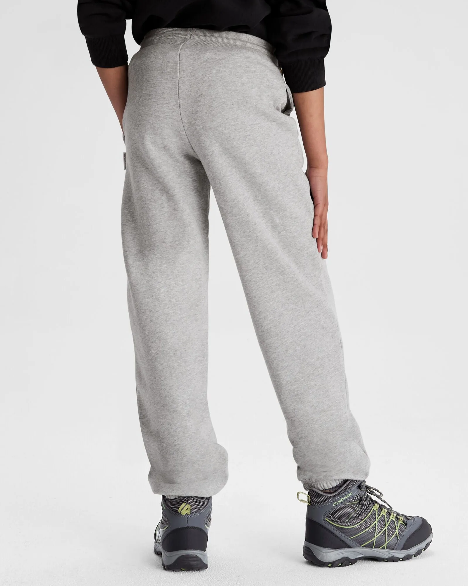 Youth Heritage Logo LT BB Jogger - Light Grey Marle