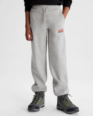 Youth Heritage Logo LT BB Jogger - Light Grey Marle